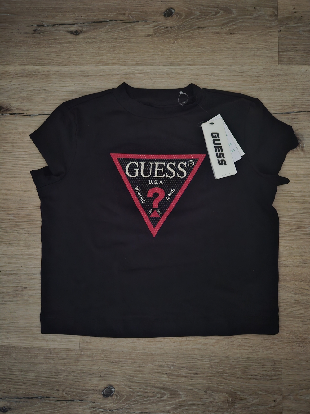 GUESS Baby Tee Rhinestone New